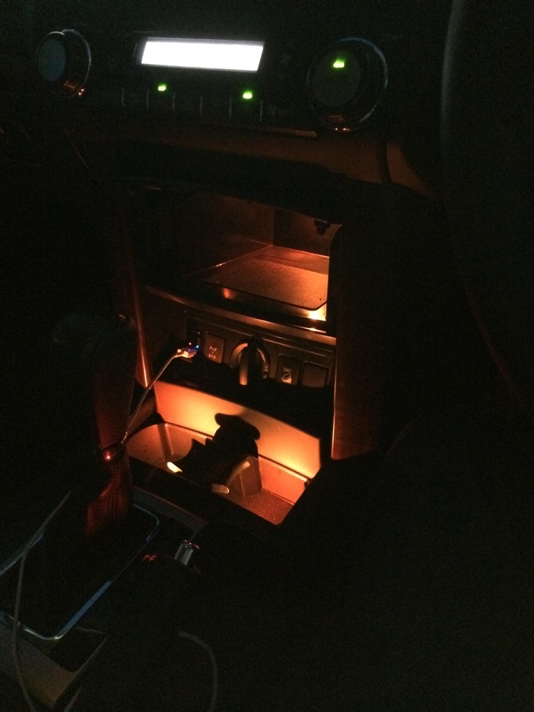150プラド トヨタ純正 インテリアイルミネーション LED照明