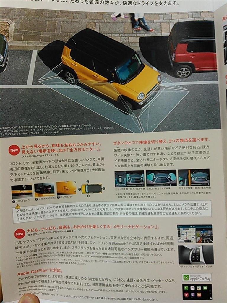 全方位モニターについて』 スズキ ハスラー 2014年モデル のクチコミ