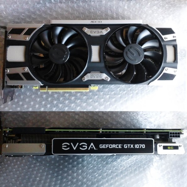 EVGA GeForce GTX 1070 SC GAMING ACX 3.0 08G-P4-6173-KR [PCIExp 8GB 