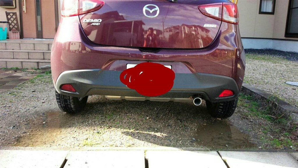 リアアクセントレンズについて』 マツダ デミオ 2014年モデル の