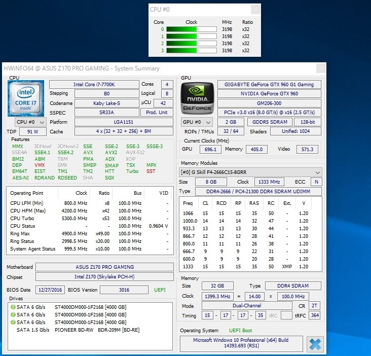 Core i7 7700Kに交換しました。』 インテル Core i7 7700K BOX のクチコミ掲示板 - 価格.com