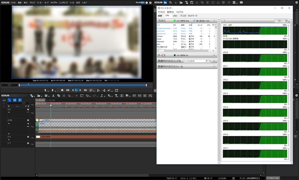 4K動画編集について』 インテル Core i7 6850K BOX のクチコミ
