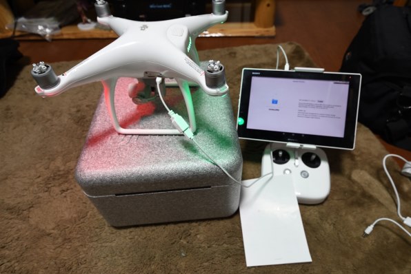 HDMIモジュール使用時に映像が乱れる』 DJI PHANTOM 4 の