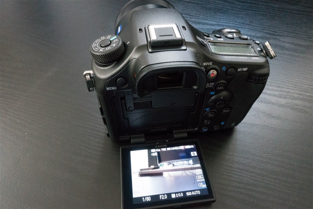 画面反転のタイミングについて』 SONY α99 II ILCA-99M2 ボディ の