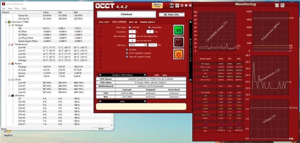 殻割り後の温度について』 インテル Core i7 7700K BOX のクチコミ