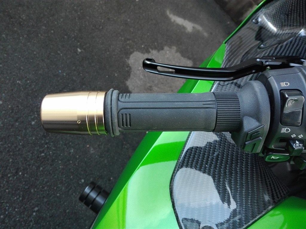 グリップヒーター純正からエンデュランスに交換』 スズキ