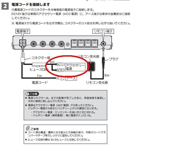 電源ケーブルについて』 パイオニア GEX-909DTV のクチコミ掲示板 - 価格.com