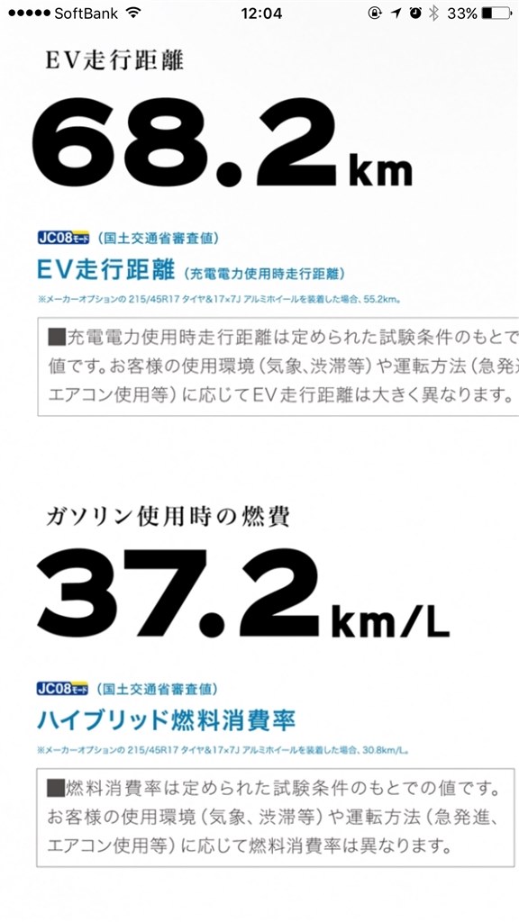 燃費がっ！15インチ？17インチ？』 トヨタ プリウスPHV 2017年モデル