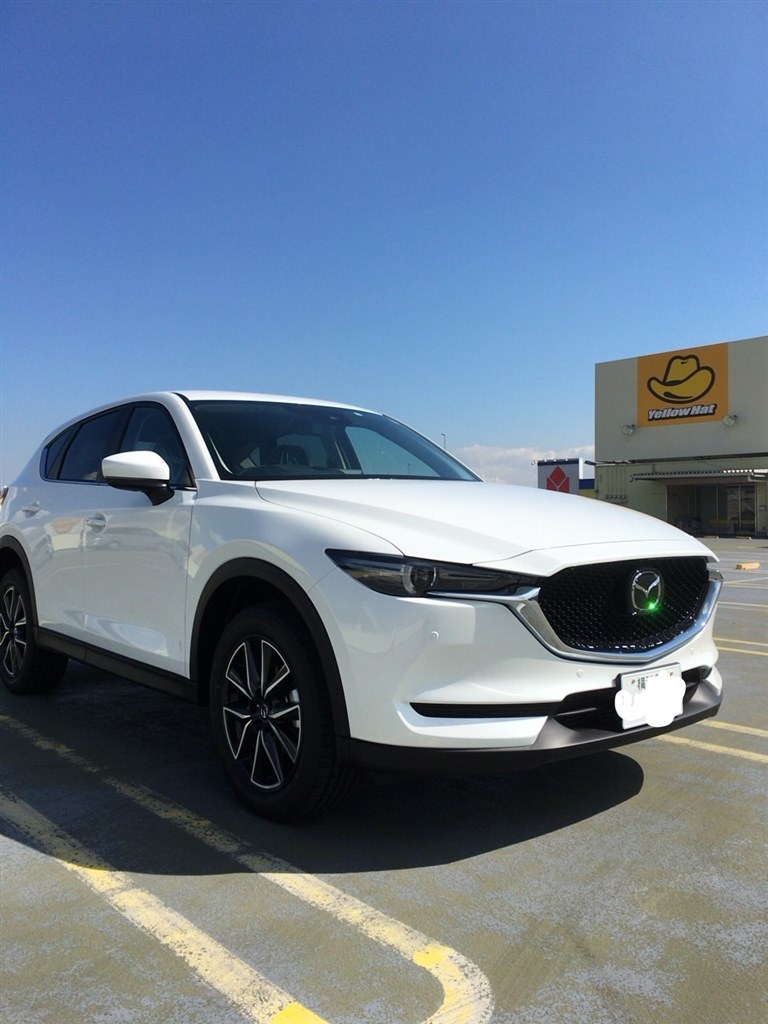 Xd Pa ホワイト 今日納車されました マツダ Cx 5 17年モデル のクチコミ掲示板 価格 Com