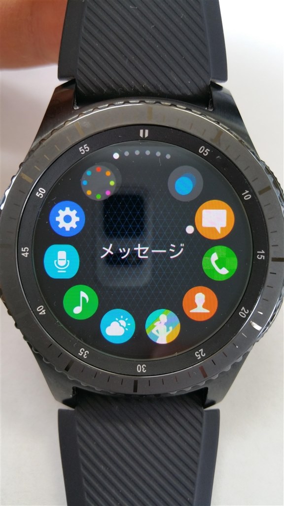 Galaxy Gear S3 frontier「messages」アプリが無い』 サムスン Galaxy