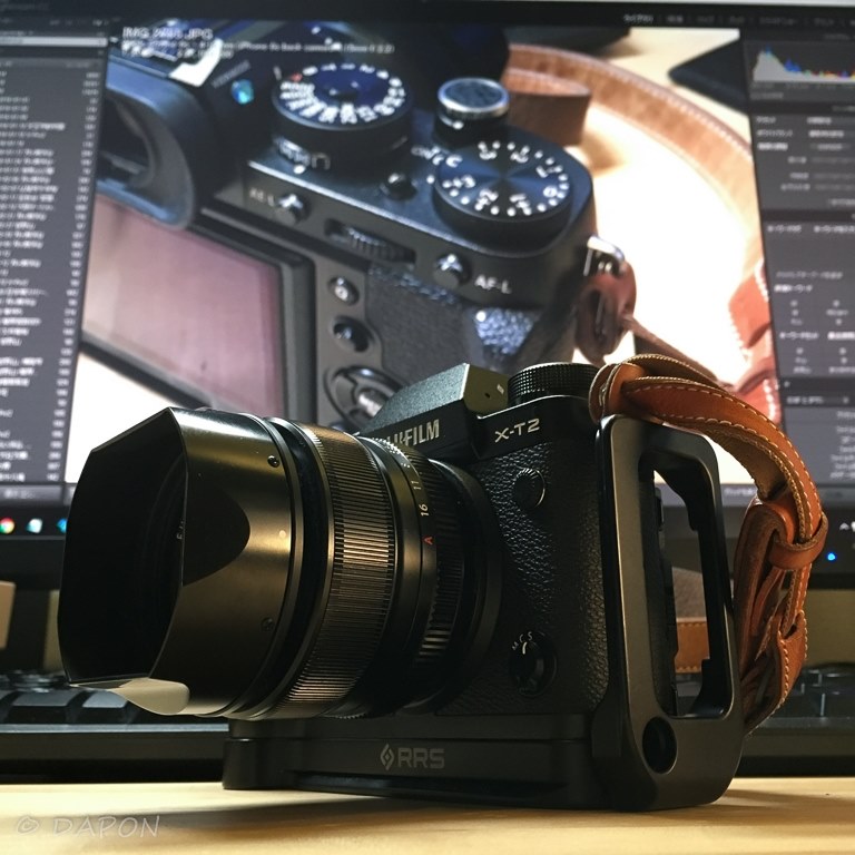 富士フィルム X-T2本体+おまけ Fujifilm-Fuji x-t2 x-t3用の垂直クイックリリースLプレート