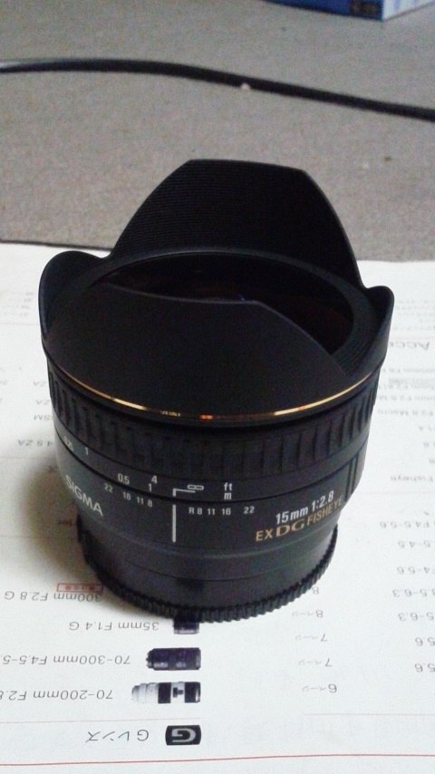 星景で発覚-右上ケラレの原因「シグマ15mm F2.8 EX DG FISHEYE