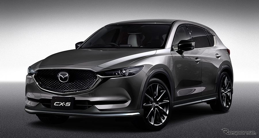 CX-5 KF cx-8 DAMD フロントスポイラー 配線までしっかり完備-