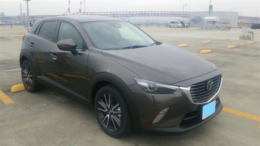 素晴らしい外見 CX-3 純正 DK5FW BSMつき車 右 運転席側 サイドミラー