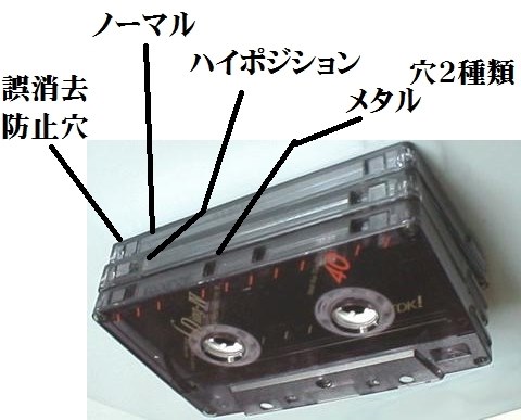 メタル トップ テープ 消去