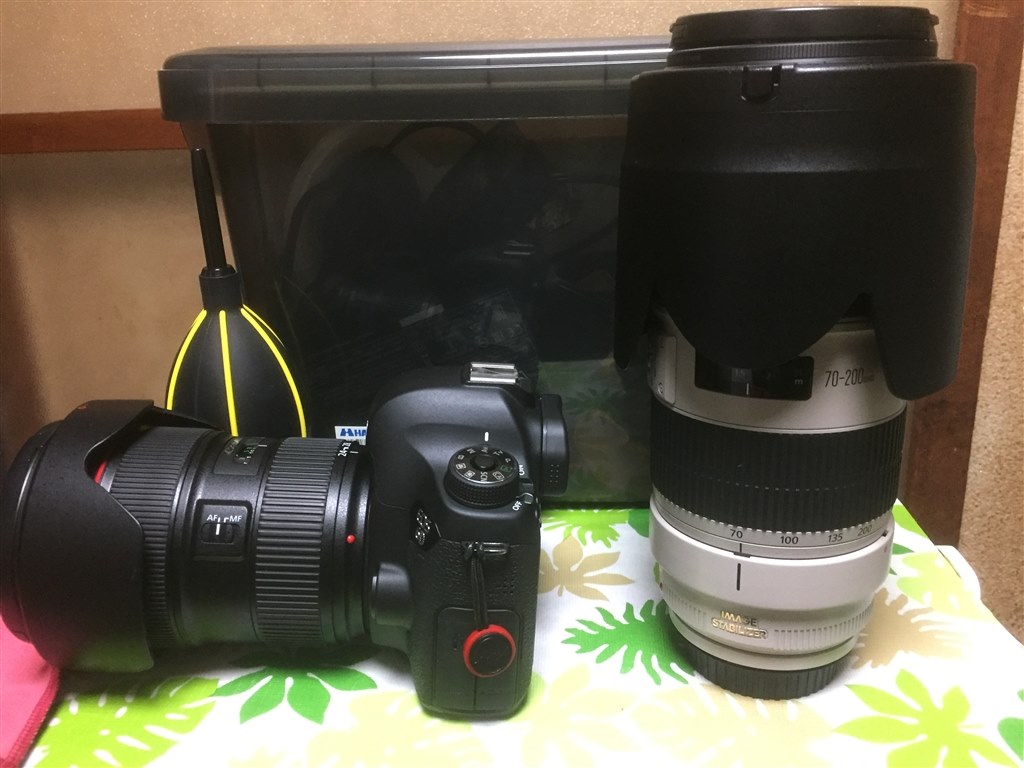 ディズニーに持って行くカメラバッグに付いて』 CANON EOS 6D ボディ