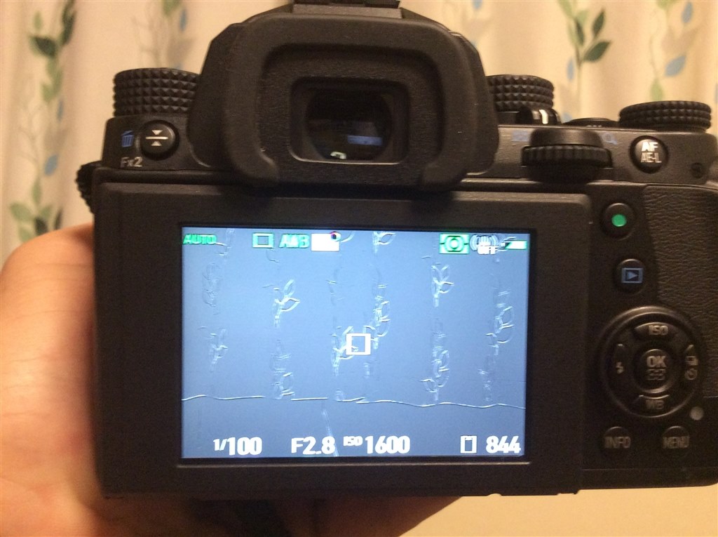 ライブビュー 灰色に…』 ペンタックス PENTAX KP ボディ のクチコミ