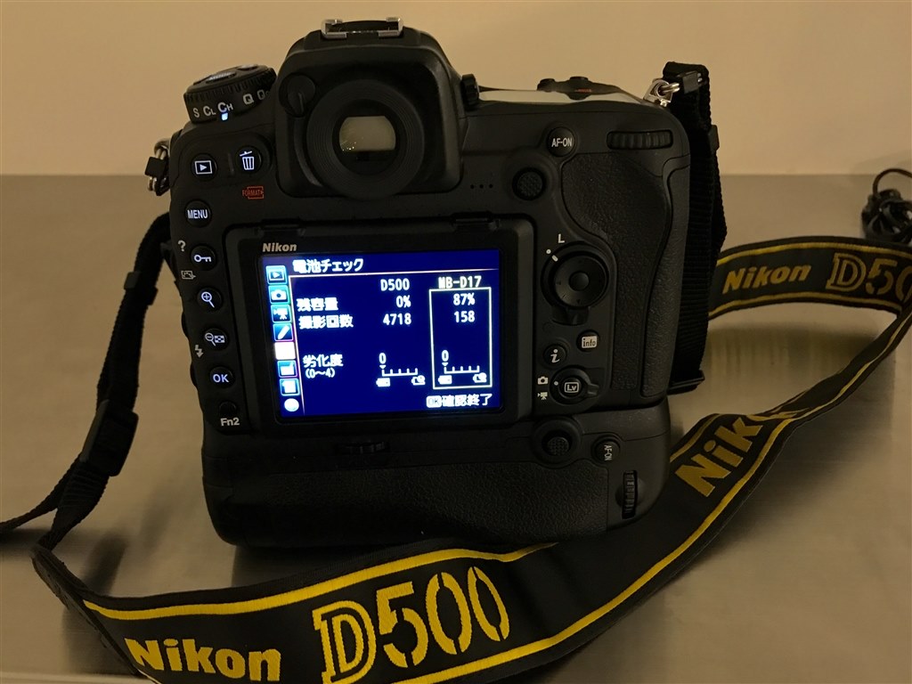 XQDとバッテリーについて』 ニコン D500 ボディ のクチコミ掲示板 