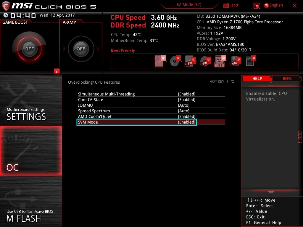 Ryzenでの仮想化ソフト動作』 AMD Ryzen 7 1700 BOX のクチコミ掲示板 - 価格.com