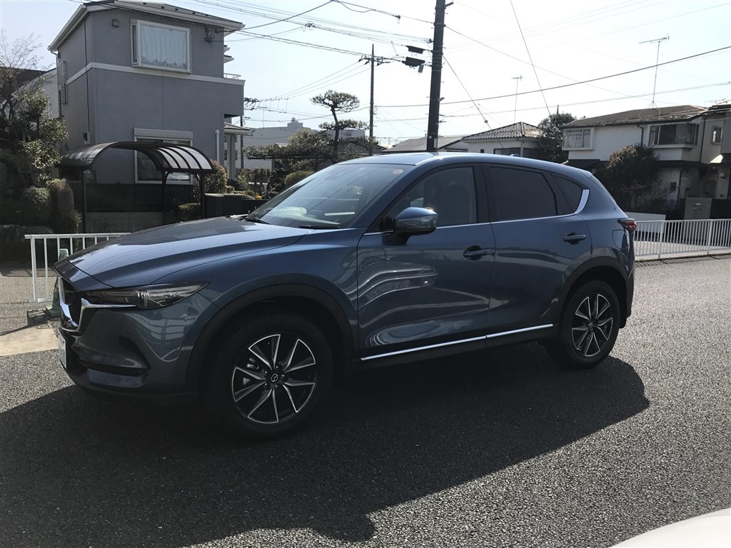 cx-5用 社外品サイドモールお試し』 マツダ CX-5 2017年モデル