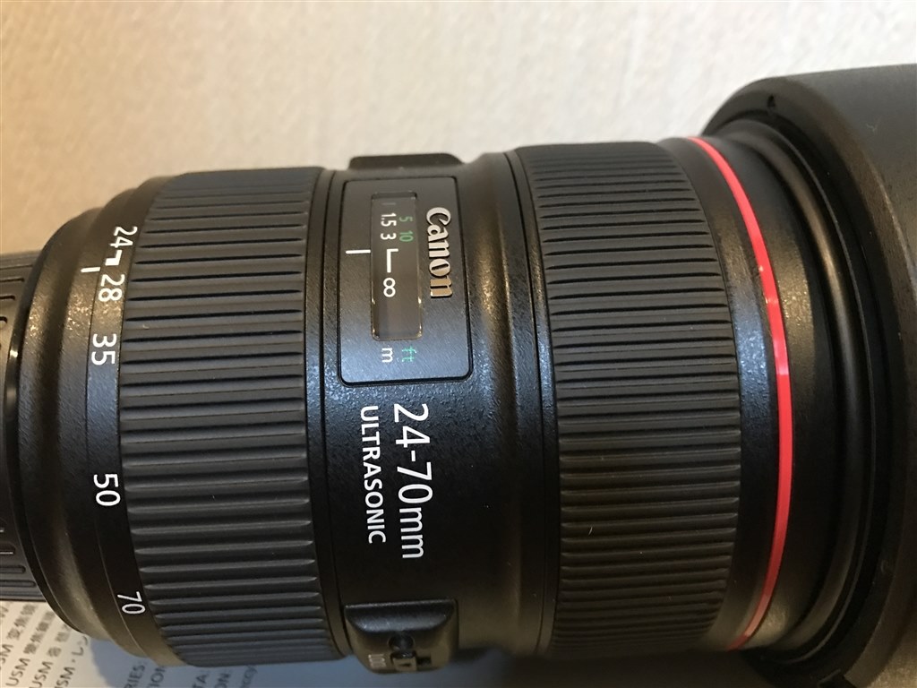 cannon EF 揺る 24-70mm 1:2.8L USM 接触悪