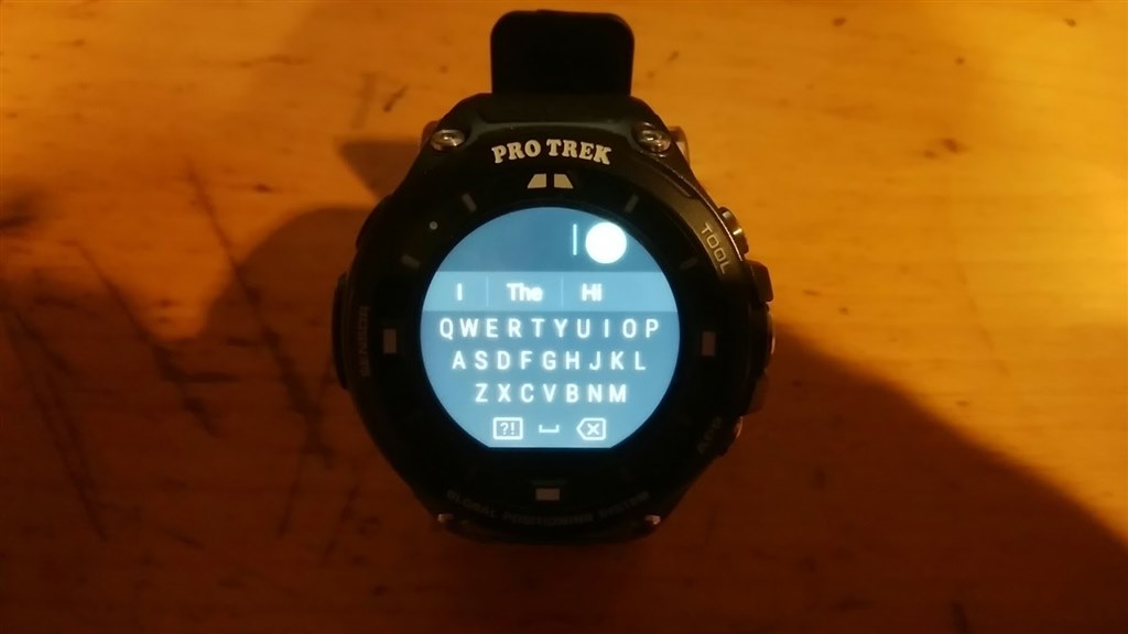 ｇｏｏｇｌｒキーボードの 削除タブ カシオ Smart Outdoor Watch Pro Trek Smart Wsd F のクチコミ掲示板 価格 Com