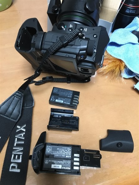 バッテリーグリップを付けました。』 ペンタックス PENTAX KP