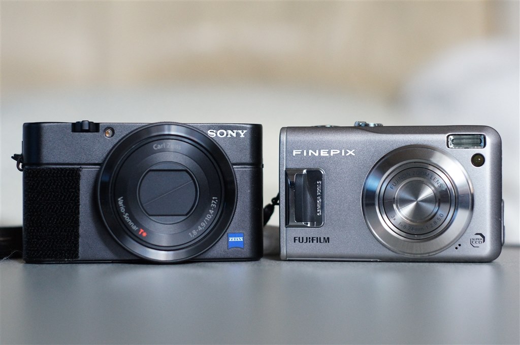 FinePix F31fd vs SONY DSC-RX100』 富士フイルム FinePix F31fd