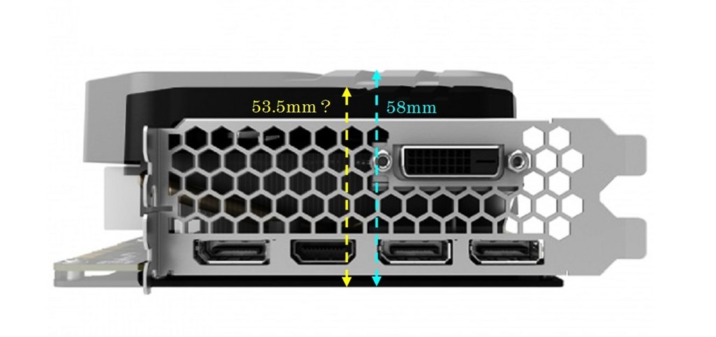 厚み』 Palit Microsystems NE51060S15J9-1060J (GeForce GTX1060 6GB Super  JetStream) [PCIExp 6GB] ドスパラWeb限定モデル のクチコミ掲示板 - 価格.com