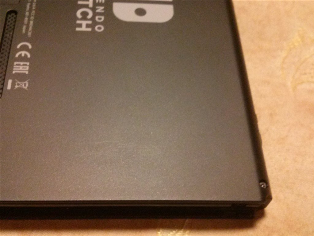 背面の傷 任天堂 Nintendo Switch のクチコミ掲示板 価格 Com