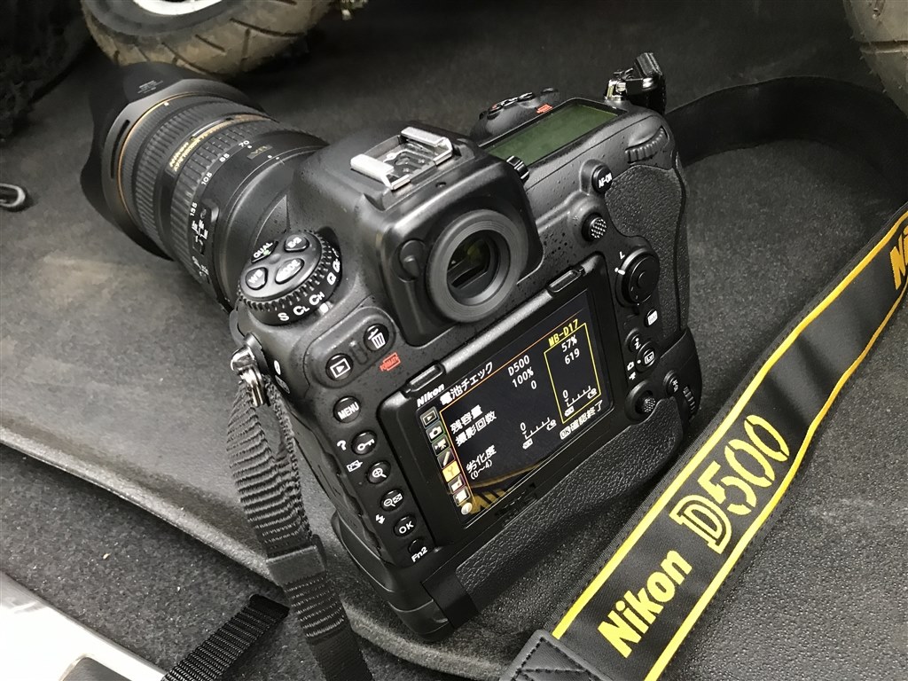 NIKON D500 バッテリーグリップ保証書付