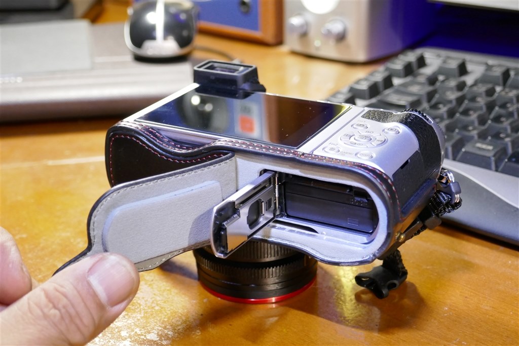 ハーフボディケース 装着してみました』 パナソニック LUMIX DMC ハーフボディケース 装着してみました』 パナソニック LUMIX DMC