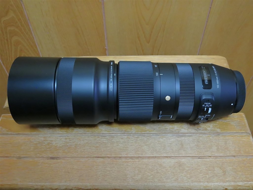 フードを延長してみました』 シグマ 100-400mm F5-6.3 DG OS HSM ...