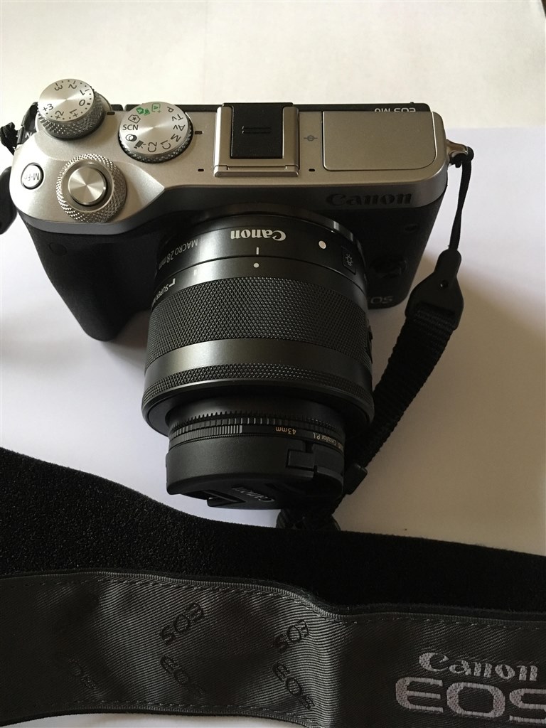 私のストラップ問題解決方法』 CANON EOS M6 ボディ EVFキット