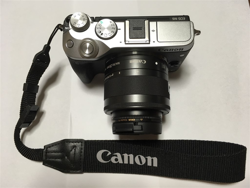 私のストラップ問題解決方法』 CANON EOS M6 ボディ EVFキット の