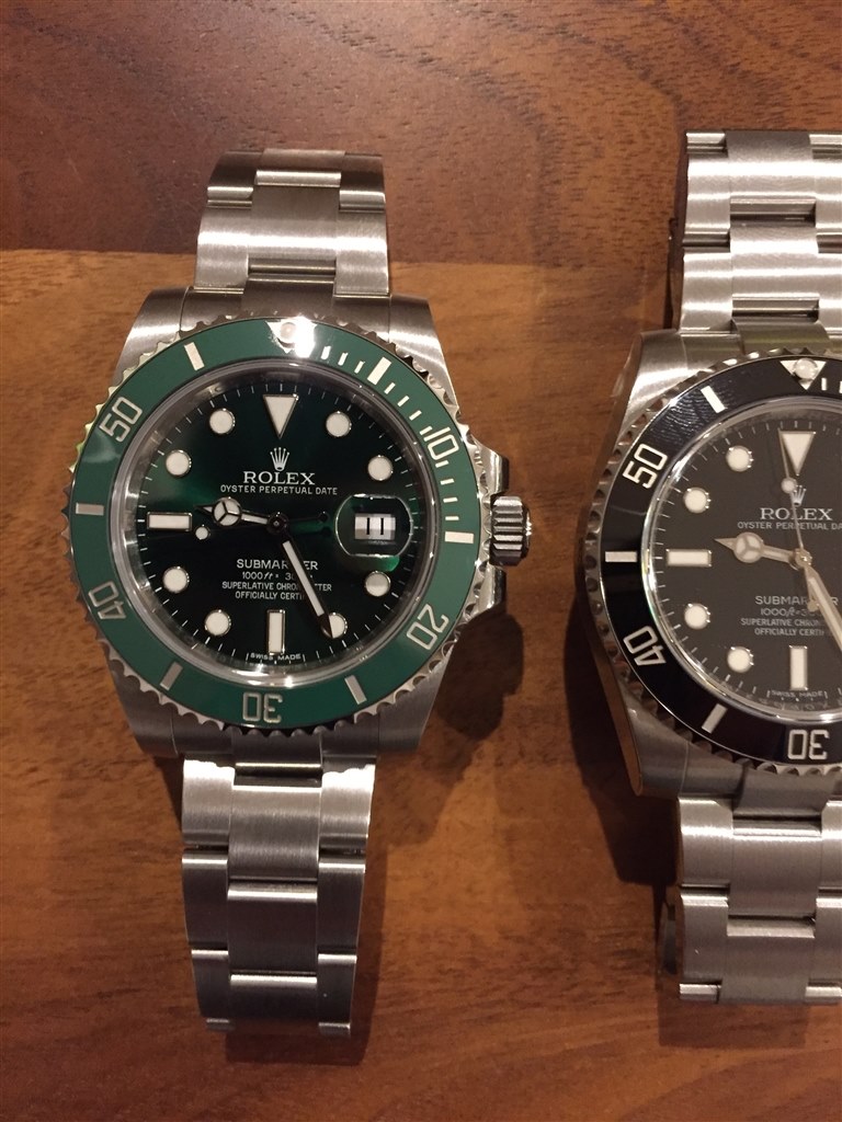 エラー品？』 ロレックス サブマリーナーデイト 116610LV(グリーン) の