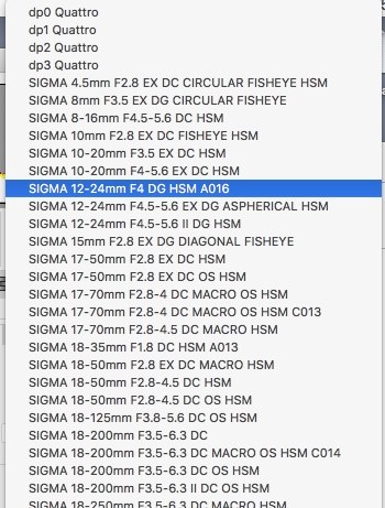 Photoshopのcamerarawプロファイル シグマ 12 24mm F4 Dg Hsm キヤノン用 のクチコミ掲示板 価格 Com