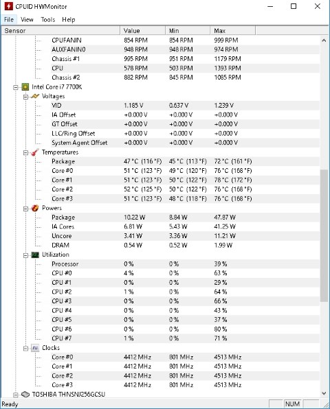 CPU温度下げたい』 インテル Core i7 7700K BOX のクチコミ掲示板