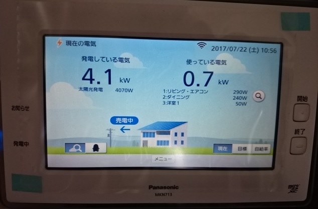 パナソニック 太陽光 モニター、送信機 - その他