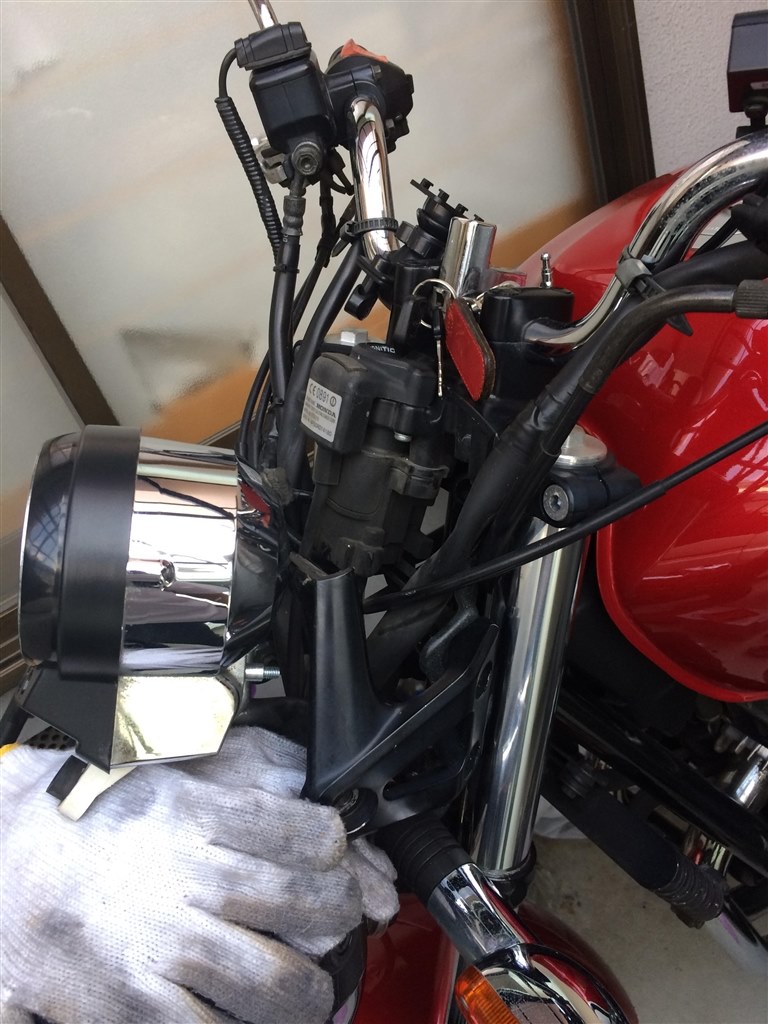LEDヘッドライトを取り付けた方ご教授願います。』 ホンダ CB750