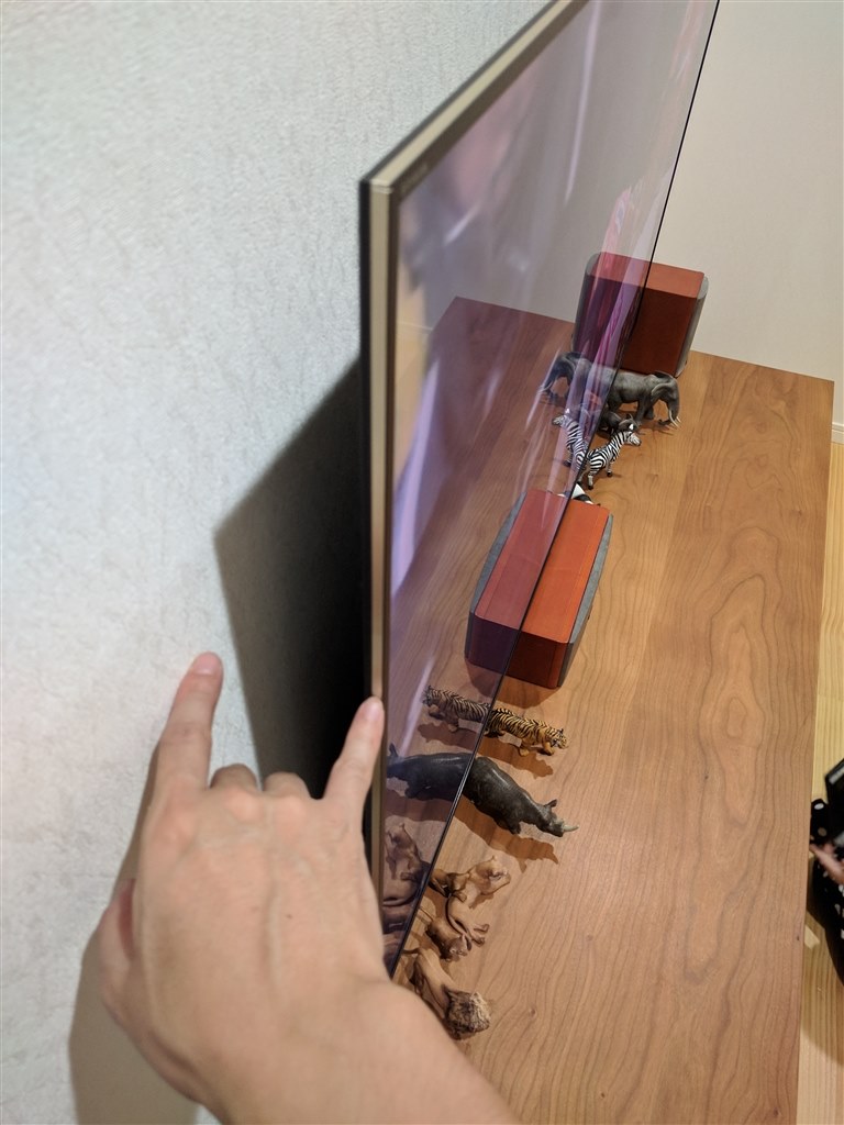 壁掛けにした方いますか？どうですか？』 SONY BRAVIA KJ