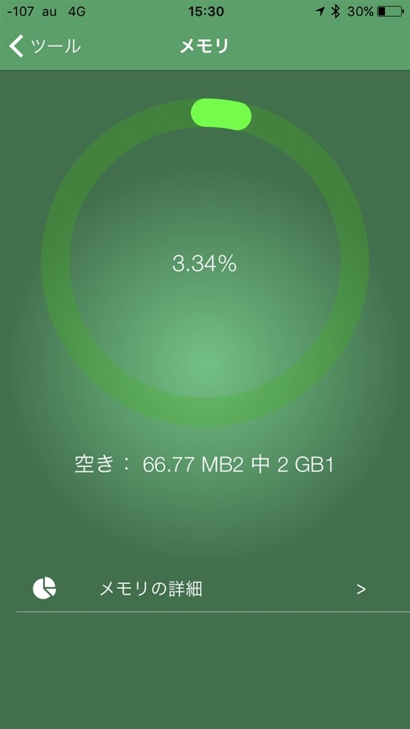 Iphone7のアイドル時のメインメモリ使用率について Apple Iphone 7 128gb Docomo のクチコミ掲示板 価格 Com