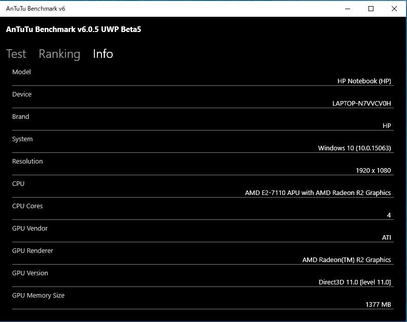 このｐｃでantutu Benchmarkを完走できた人はいますか Hp Hp 15 Ba000 価格 Com限定 フルhd非光沢 クアッドコア搭載モデル のクチコミ掲示板 価格 Com