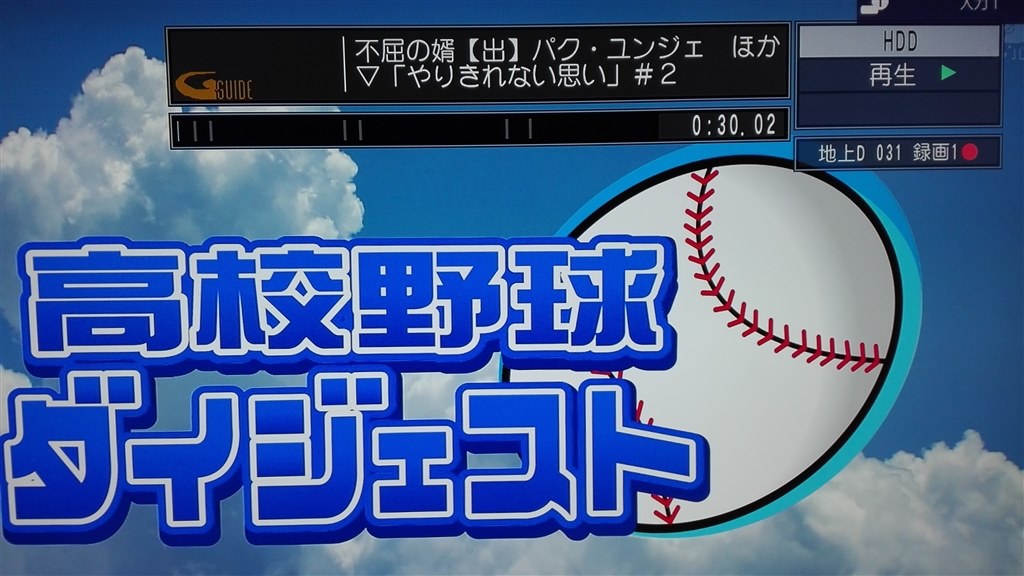 録画した番組の表示内容について教えてください』 パナソニック