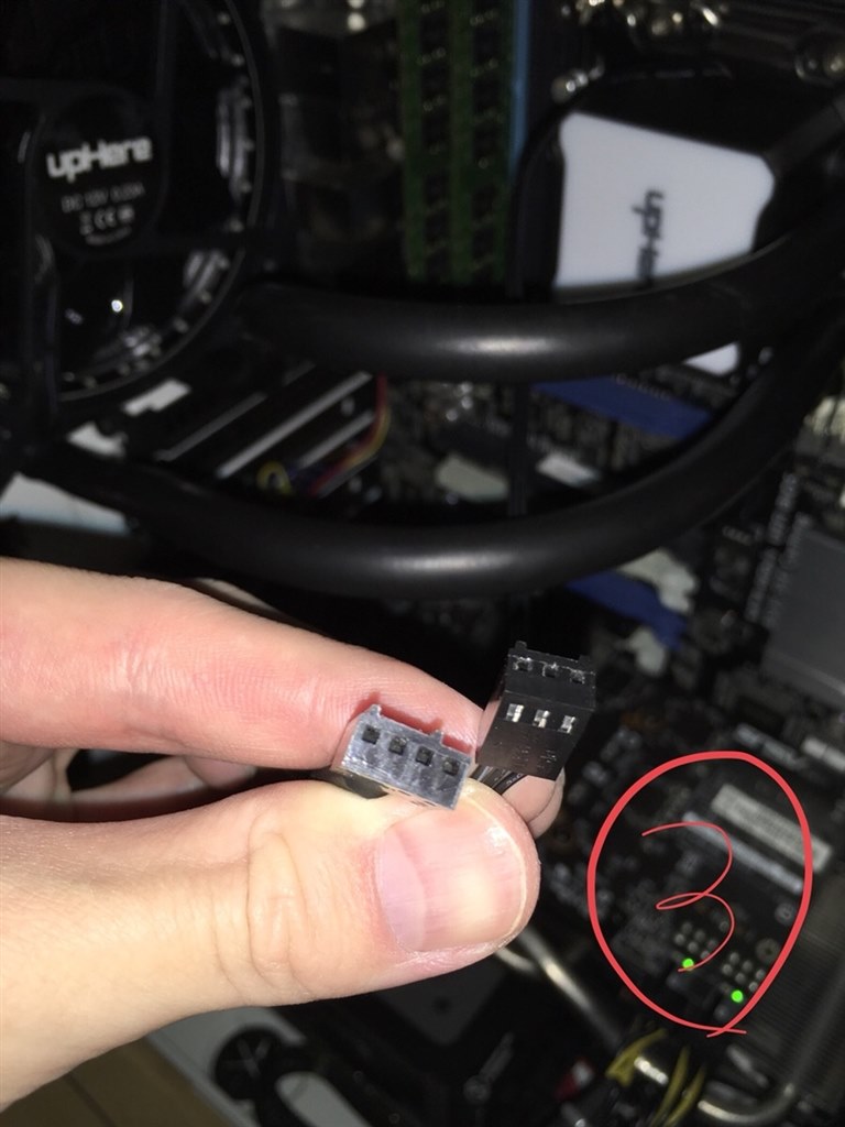 水冷ポンプとフィッティング レビューでめっちゃ評判の良い360mm簡易水冷 取付方向で温度は変わるか