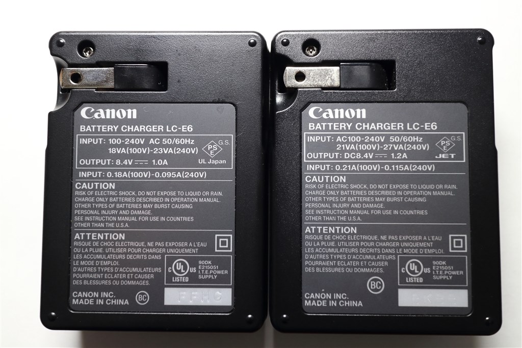 Canon 純正 充電器 LC-E6 - その他