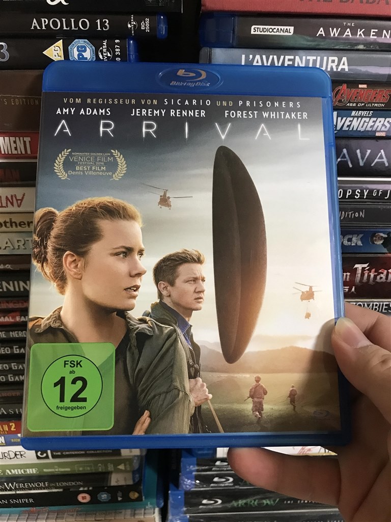 ショッピング最安値ヤフオク! - ARRIVAL メッセージ 北米版4K UHD 