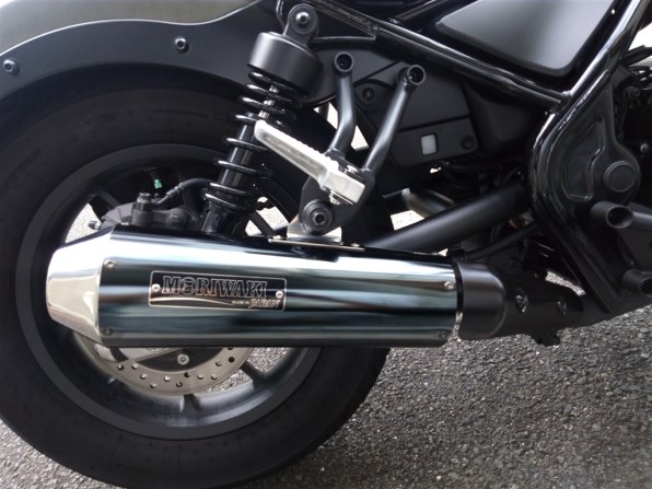 モリワキ neo clasicスリップオンマフラー』 ホンダ レブル250