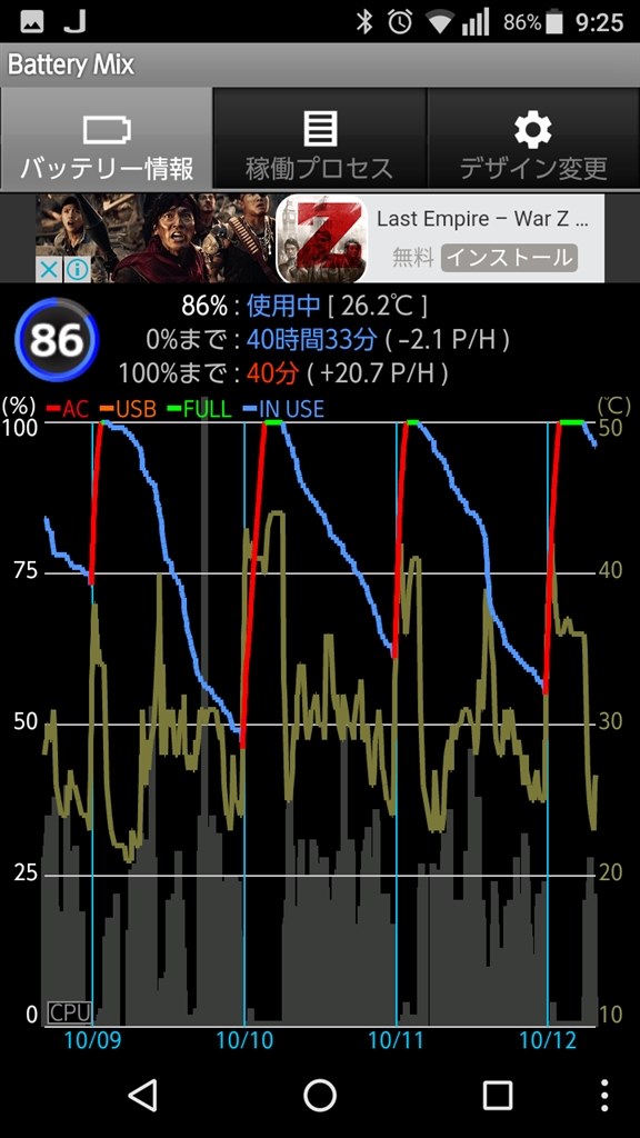 無線充電が70%程度で止まってしまいます。』 京セラ TORQUE G03 無線充電が70%程度で止まってしまいます。』 京セラ TORQUE G03