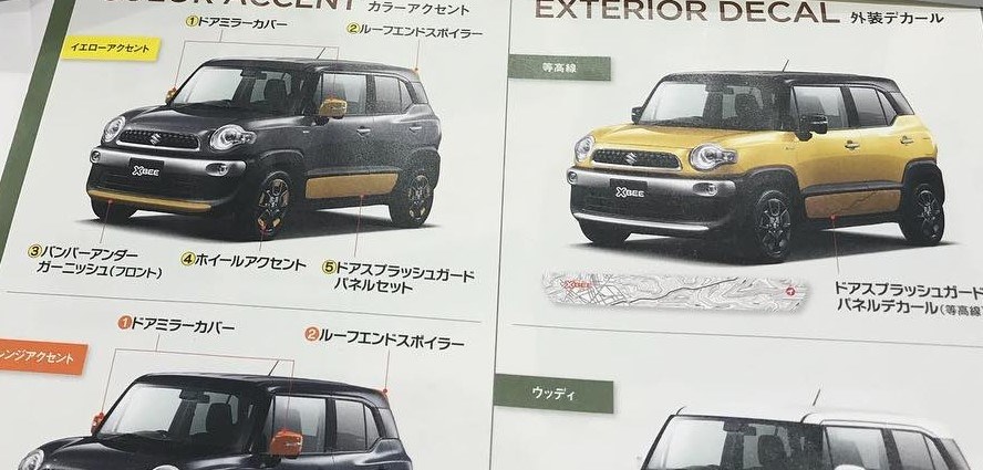 グランドセール SUZUKI XBEE スズキ クロスビー ルーフエンド